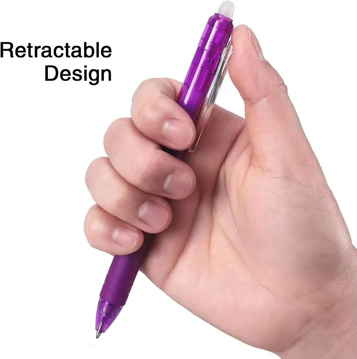8-Pack Erasable Gel Ink Pens, Multi-Color Erasable Pens