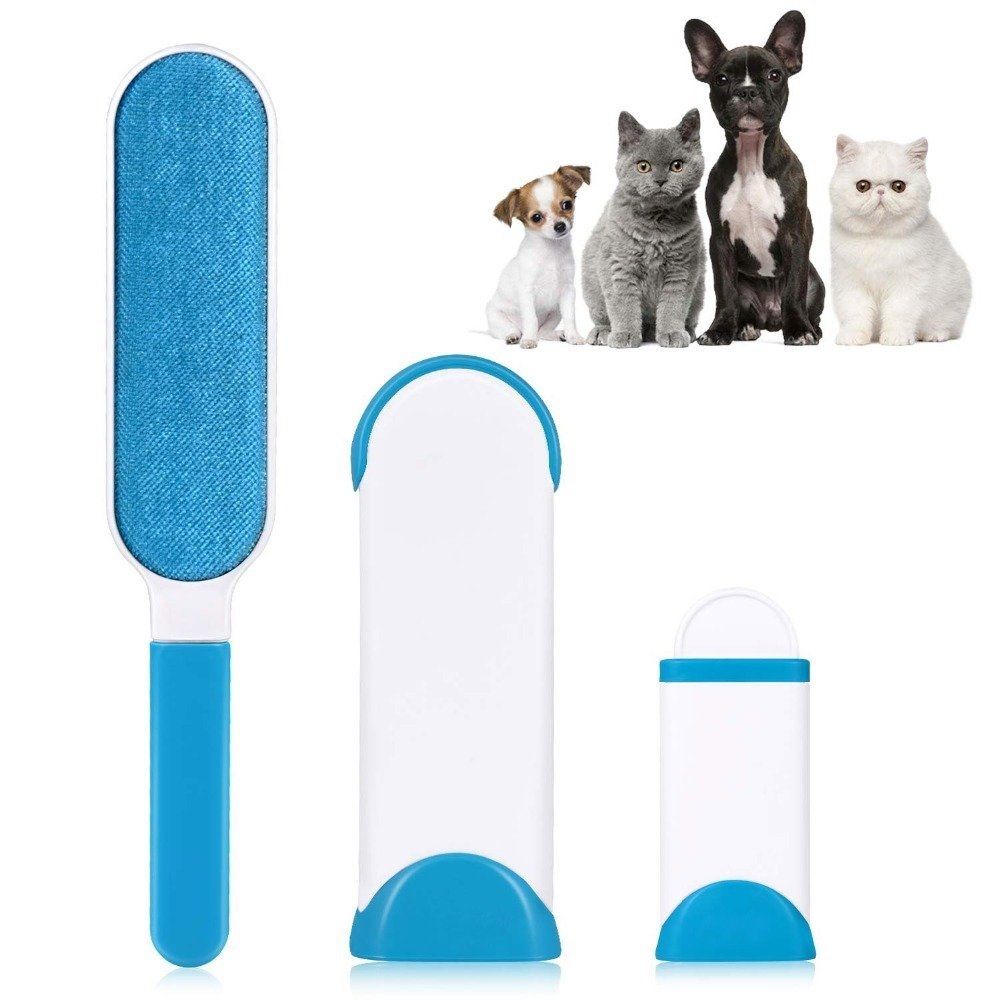 2 Pack Fur Remover Brush - Self-Cleaning, MultiColor