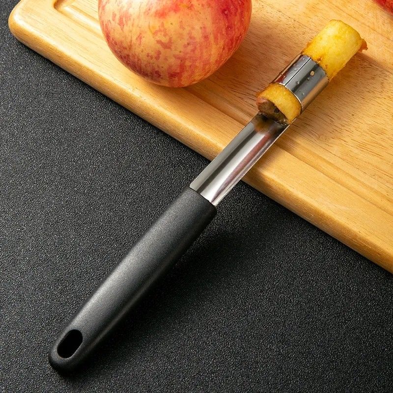 Stainless Steel Apple Corer, Silver - Easy and Efficient Core Removal