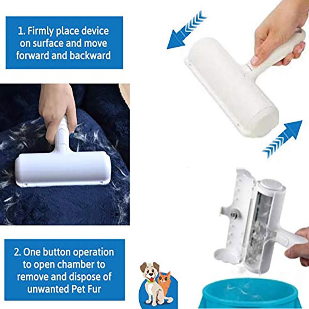 Pet Hair Roller Remover for Dogs and Cats, Blue