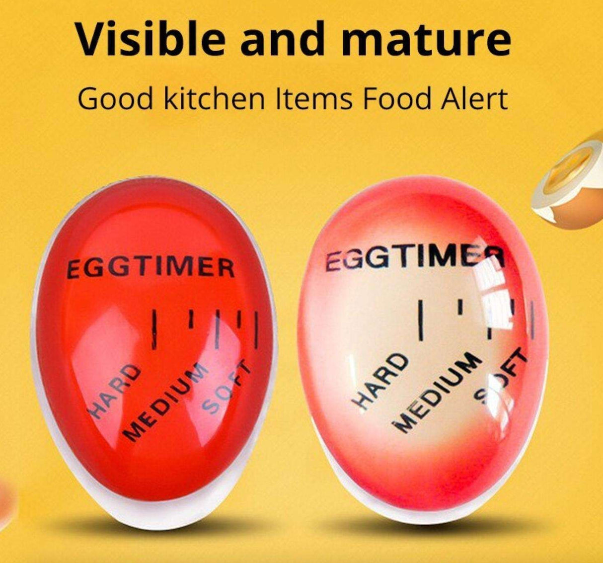 Red Egg Timer, perfect results every time