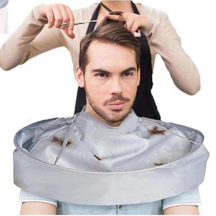 Hairdressing cape, cutting cape umbrella, silver