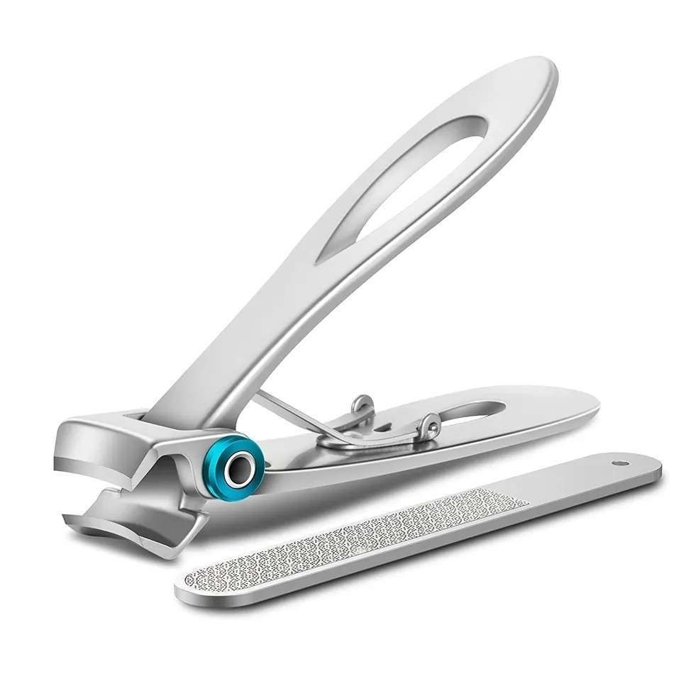 Nail Clippers for Thick Nails Silver, Avoid Complicated Trimming