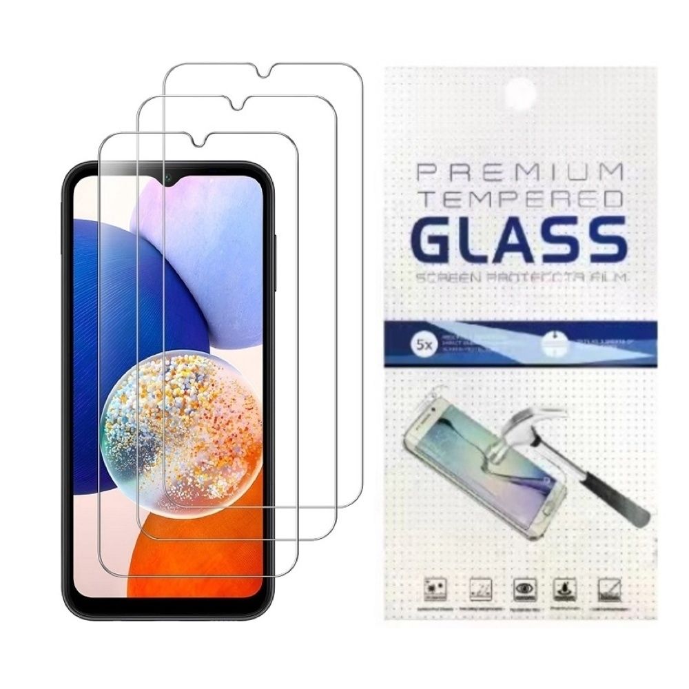 2pcs Tempered Glass Screen Protector for Samsung Galaxy A52S, Transparent