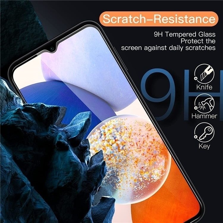 2pcs Tempered Glass Screen Protector for Samsung Galaxy A52S, Transparent