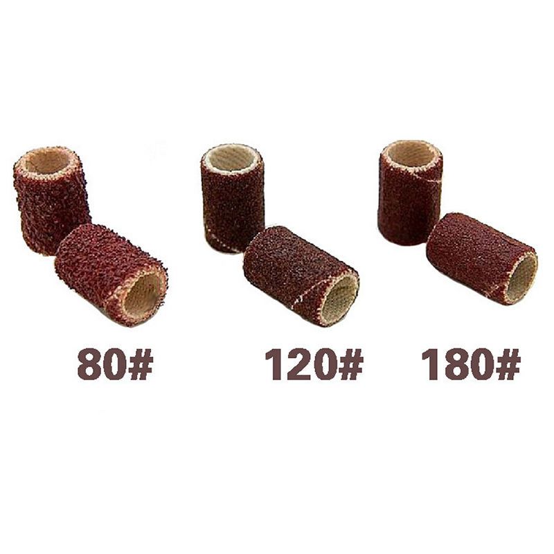 180 Grit Sanding Belt for Electric File, 10pcs