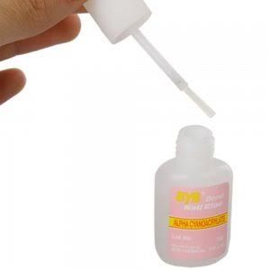 3pcs Nail Glue with Brush, 10g, Super Grip Tip Glue