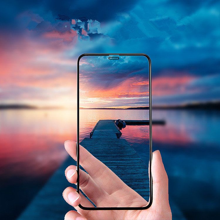 2pcs Tempered Glass Screen Protector for iPhone 11, Transparent