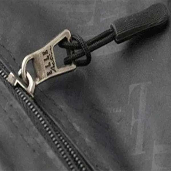 50-pack Black Replacement Zippers for Clothing, 6 inches