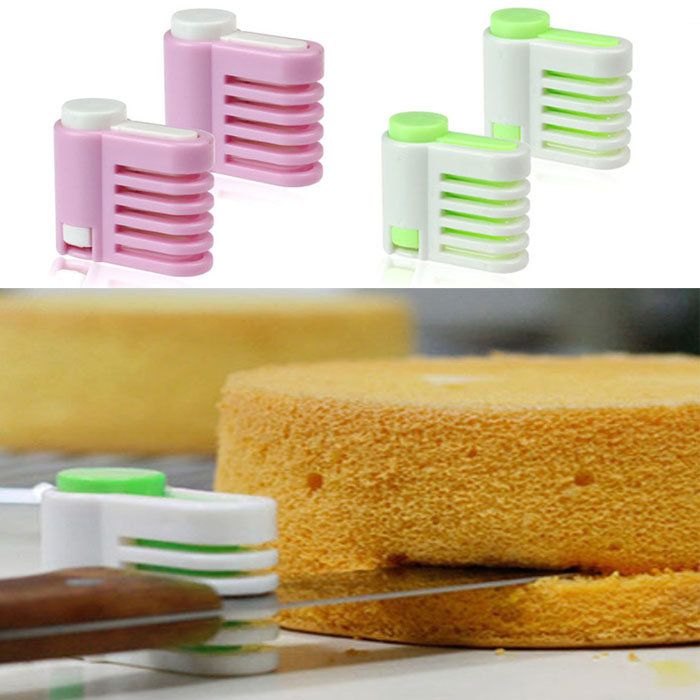 2pcs Cake Divider Cutter Bases