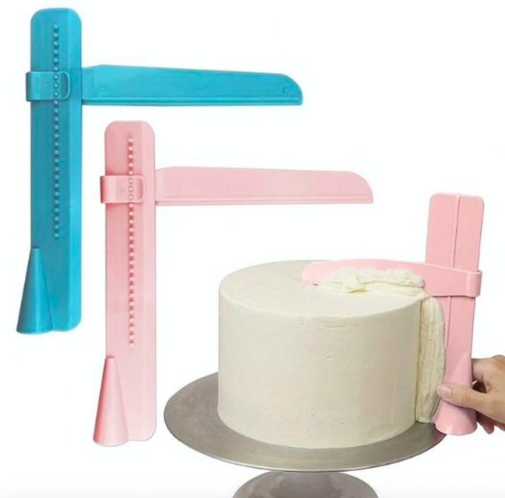 Cake Smoother Baking Tool Pink