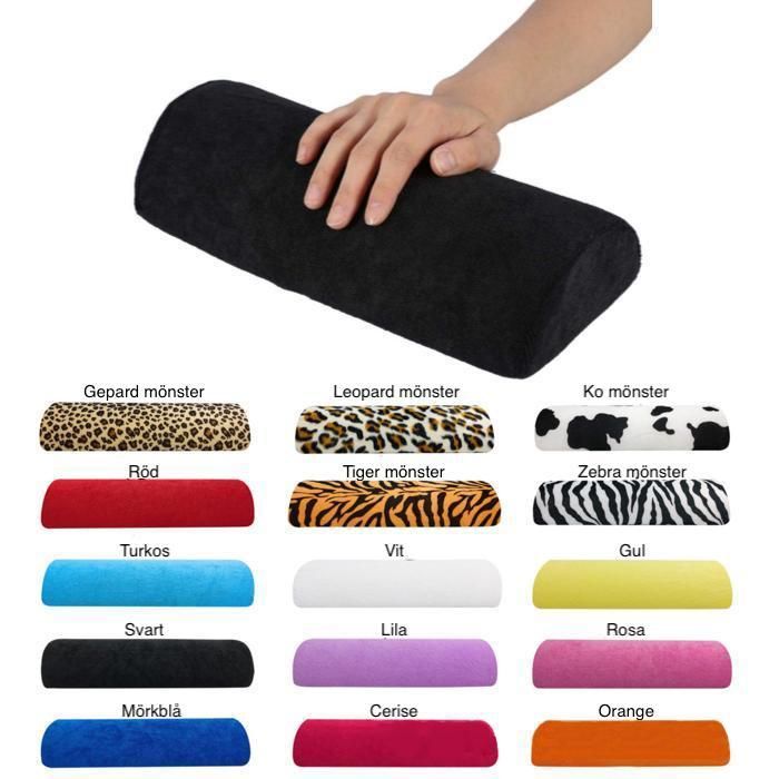 Nail Cushion Wrist Support for Manicure, UV Gel & Acrylic Nails, Purple