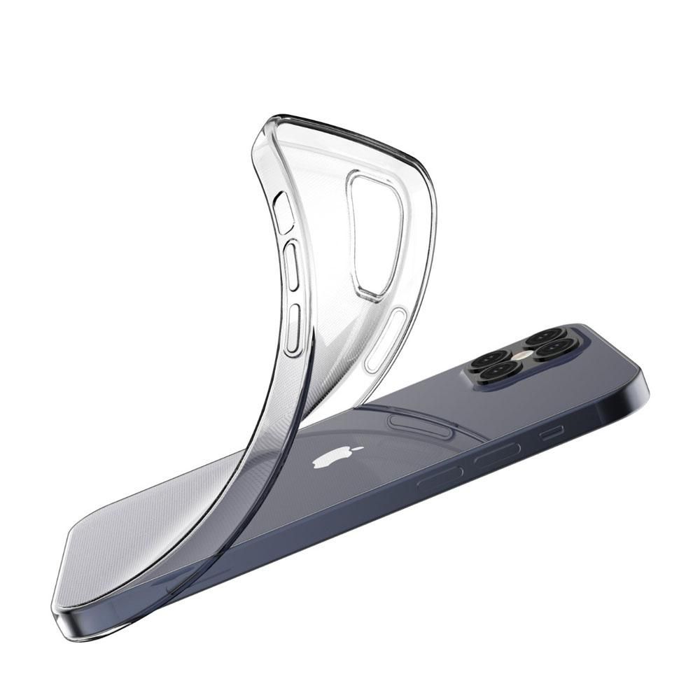 iPhone 12 / 12 Pro Silicone Case, Transparent TPU