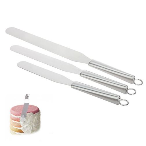 37.6cm Palette Knife Spatula Cake Decorations, Silver