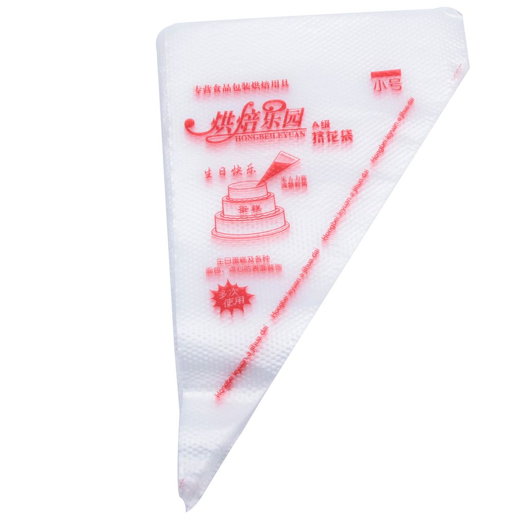 100pcs Transparent Piping Bags for Baking Cupcakes