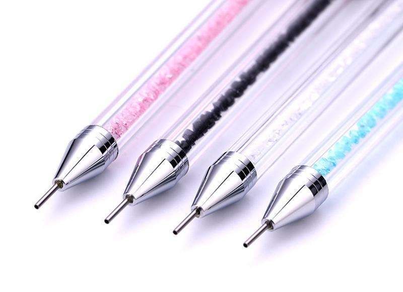 Rhinestone picker pen crystal picking tool black