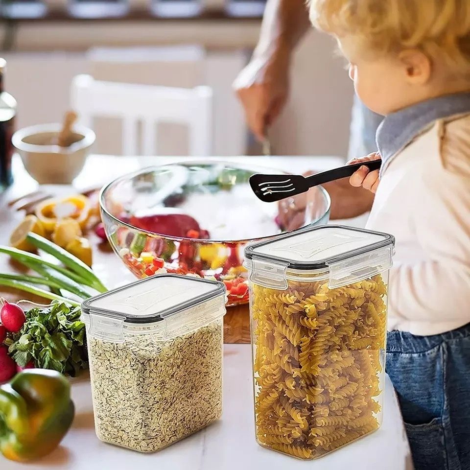 100-pack Elastic Food Covers, Transparent
