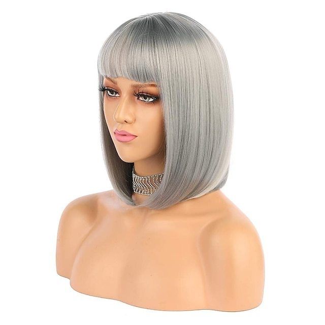 Brown Synthetic Wig for Party, Pride, Parades and Cosplay