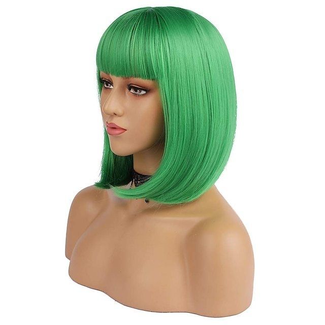Brown Synthetic Wig for Party, Pride, Parades and Cosplay