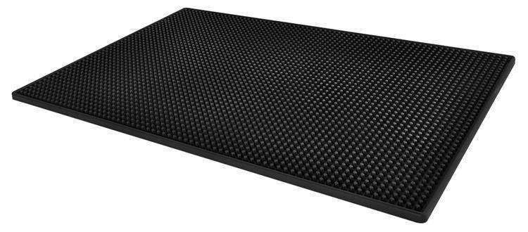 Black Dish Mat - Dish Rack, 45 x 30cm