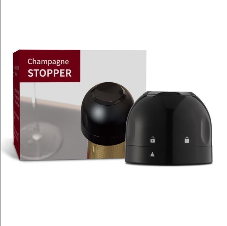 2 Champagne Cork Stoppers, Vacuum Sealer for Wine Bottles