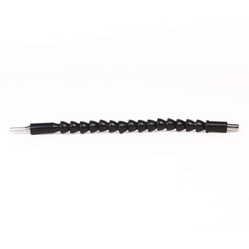 Flexible Drill Extension Bit, 20cm, Black, Compatible with Drills & Screwdrivers