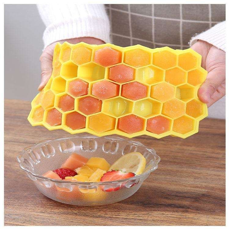 Hexagon Ice Cube Mold for Baking, MultiColor