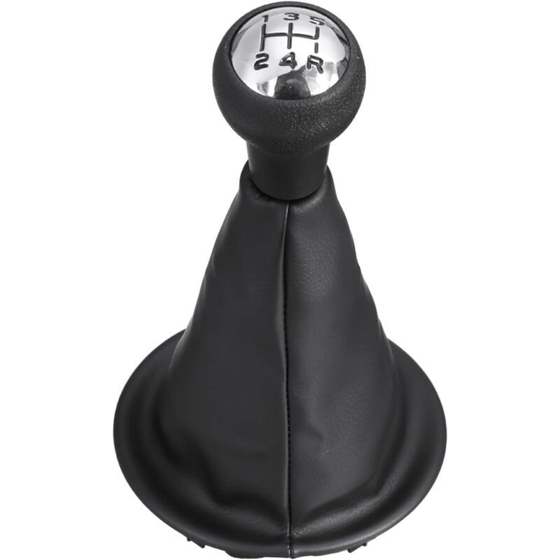 5 Speed Gear Shift Knob and Gaiter Compatible with Citroen C3 and Peugeot Partner 2008 to 2021