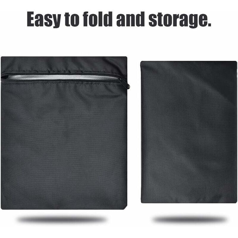Fire Pit Cover Fire Pit Cover Reusable Waterproof Grill Cover Barbecue Cover, 112 x 61cm