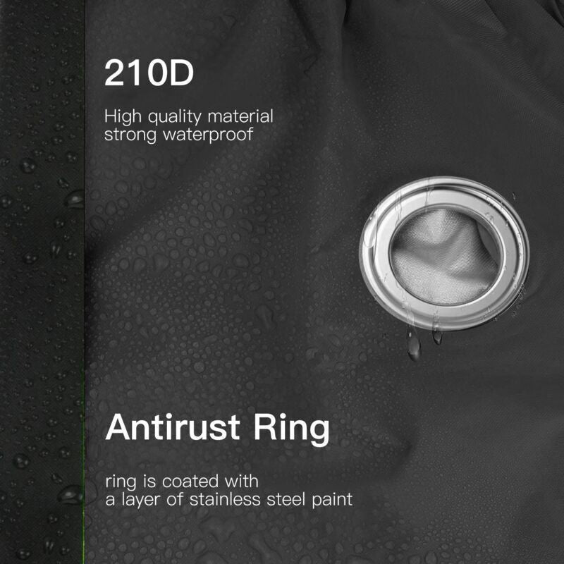 Bike Cover, 210D High Quality Waterproof Bicycle Cover Polyester Oxford, Suitable for Bicycles and Electric Motorcycles and Scooters