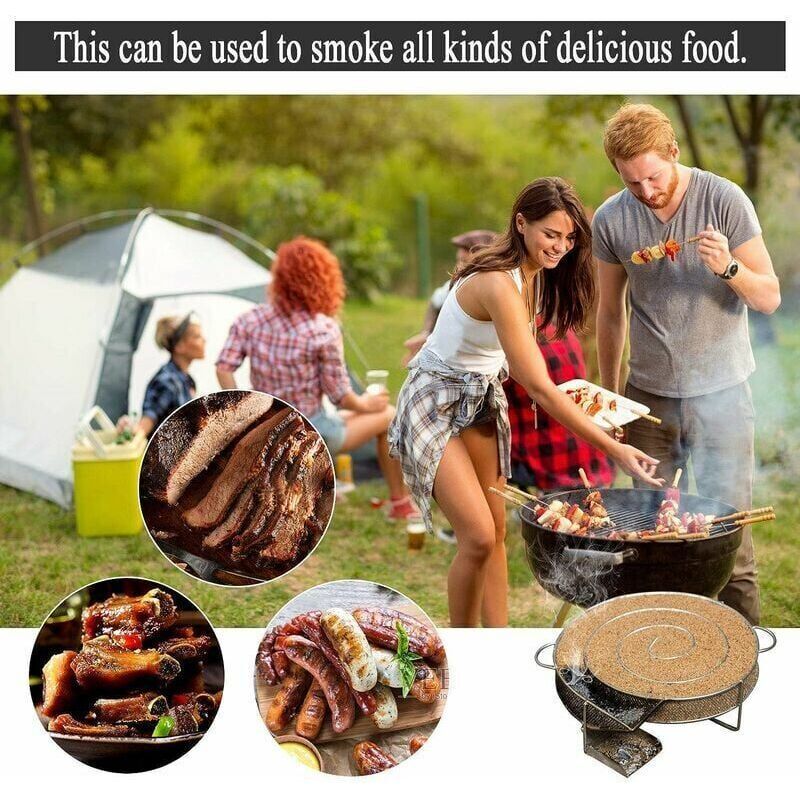 Cold Smoke Generator for Smokehouse Smoking Meat Fish Barbecue Grill