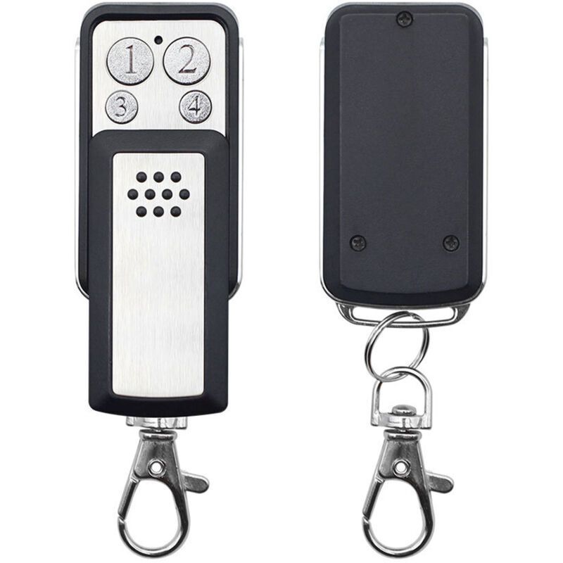 2 Pcs Gate Remote Control, Garage Door Remotes 433.92 MHz, Universal Gate Remote for 114253 104257 104251, Compatible with Avidsen, Extel, Thomson