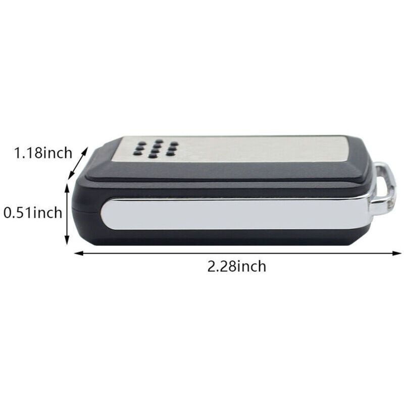 2 Pcs Gate Remote Control, Garage Door Remotes 433.92 MHz, Universal Gate Remote for 114253 104257 104251, Compatible with Avidsen, Extel, Thomson