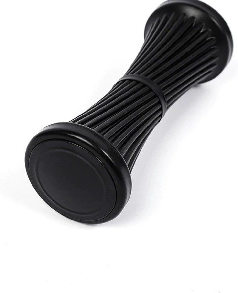Foot Massage Roller, ABS Acupressure Reflexology Roller For Circulation And Muscle Recovery, For Home Gym Office Post Workout, Black, 25 cm