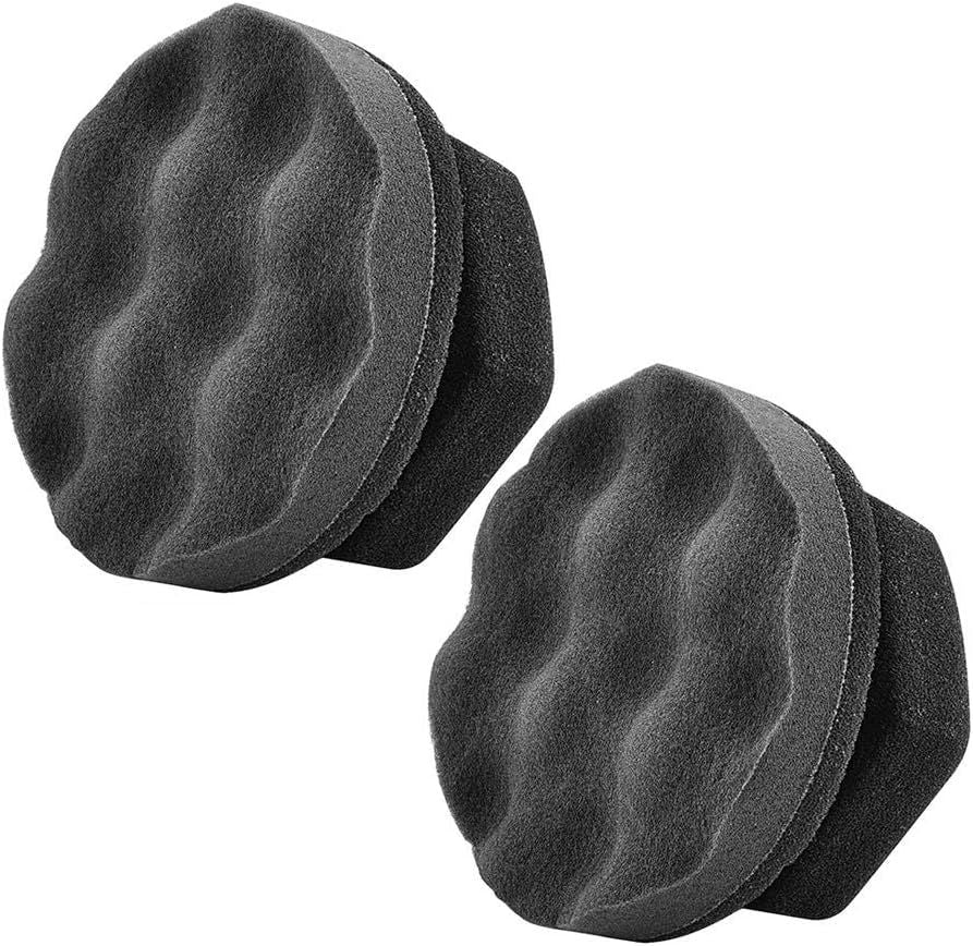 2 Piece Tire Polish Applicator Pads Reusable