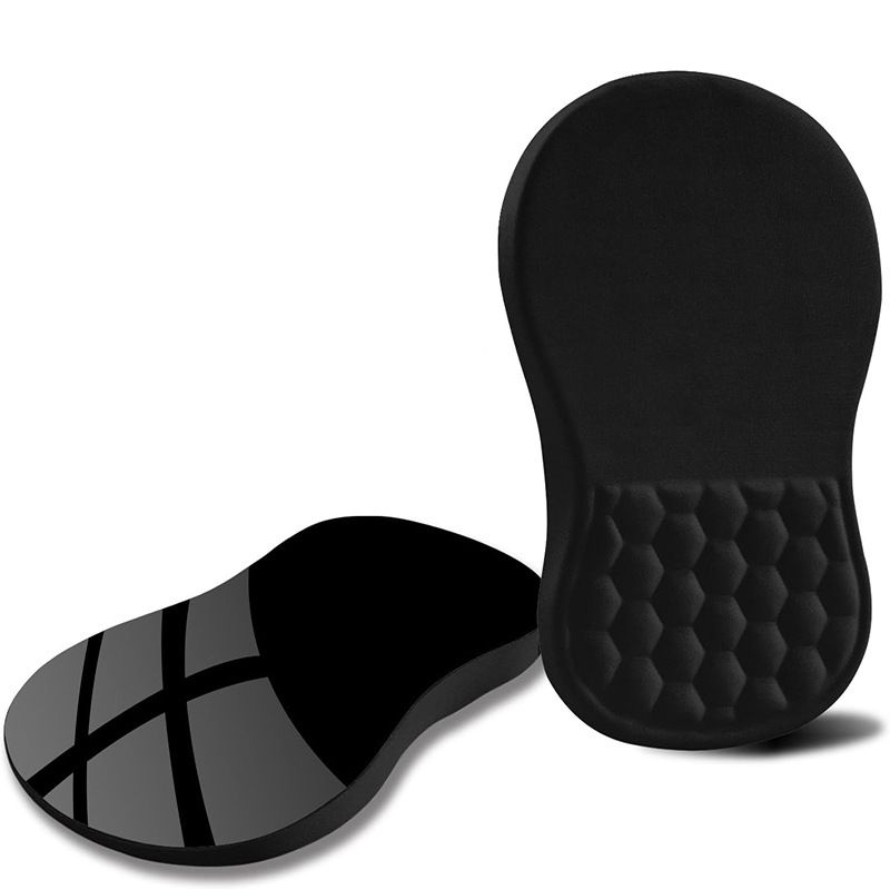 Ergonomic Memory Foam Mouse Pad with Wrist Rest Ocean Blue
