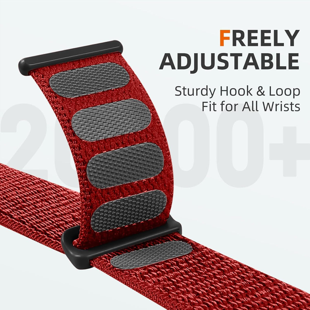 Nylon Sport Loop Compatible with Apple Watch Band 40mm 41mm 42mm 44mm 45mm 46mm 49mm, Soft Breathable Braided Wristband for iWatch Band for Women Men Series 11 10 9 8 7 6 5 4 3 2 1 SE Ultra