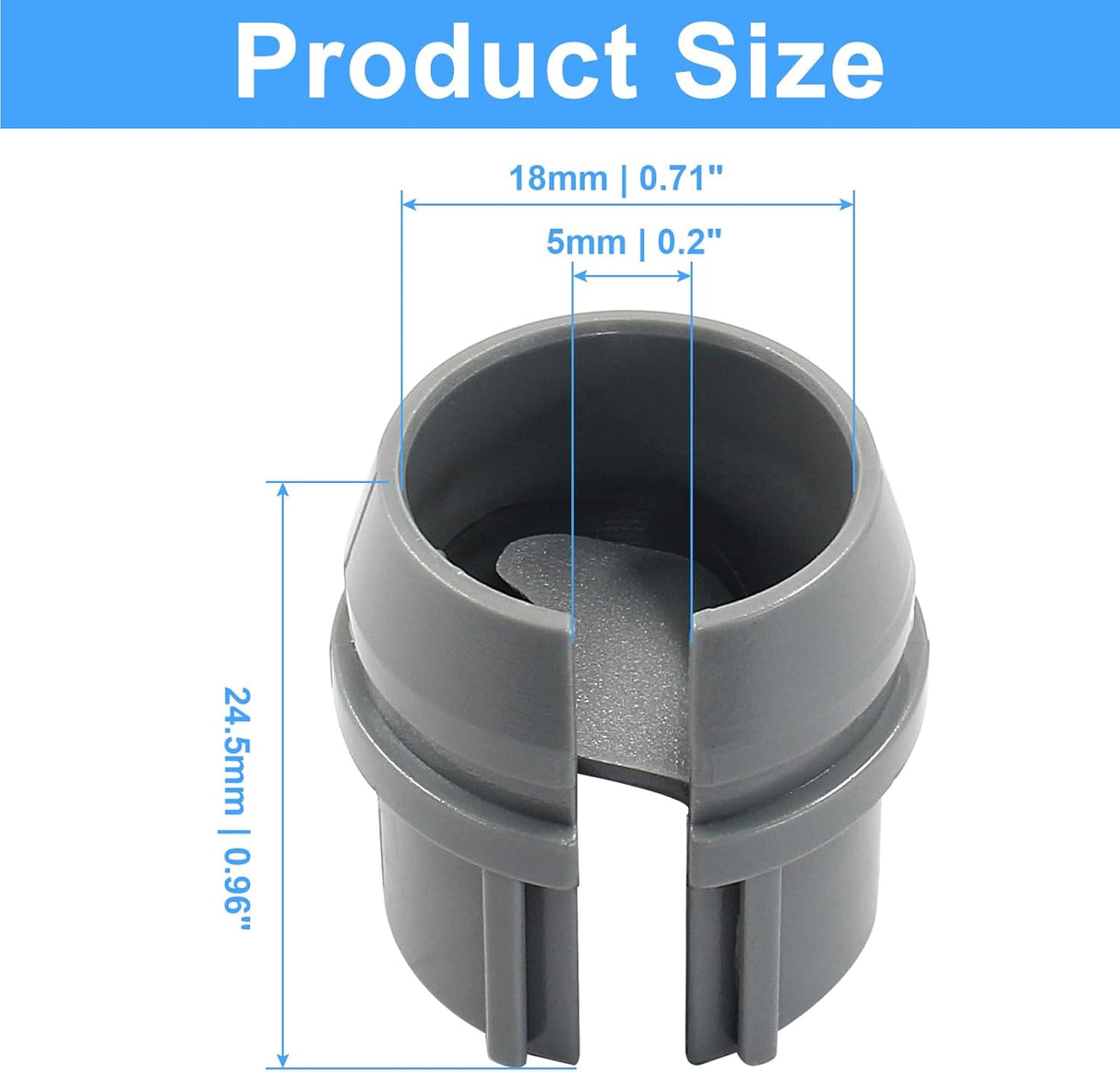 50 PCS 1/2 Inch Non-Metallic Cable Connector, Quick Installation Labor Saving Cable Connector for 14/2-10/3 AWG Single Cable, 14/2-12/2-14/3 AWG Two Cables