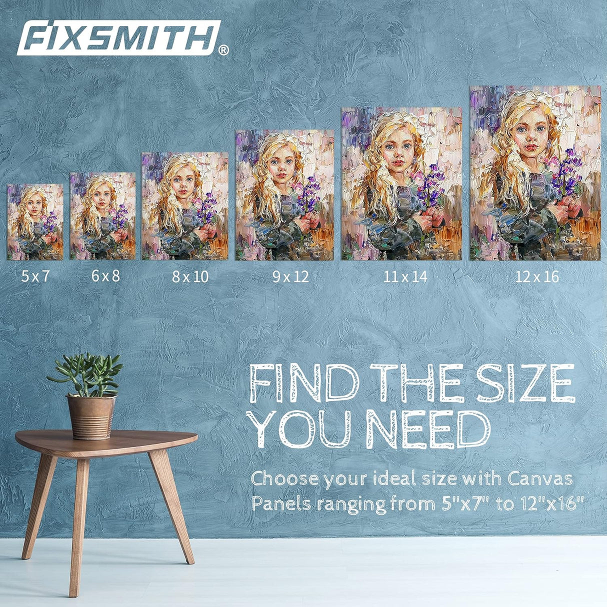 Painting Canvas Panel Boards - 5x7 Inch Art Canvas,24 Pack with 12x16 Inch Canvas Board Super Value 12 Pack,100% Cotton,Primed Canvas Panel,Acid Free,Artist Canvas Boards