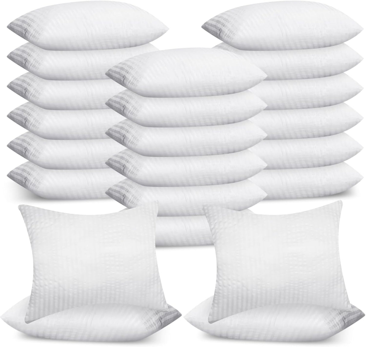 20 Pcs Standard Bed Pillows for Sleeping Soft Down Alternative Hotel Bedding Pillows Inserts for Stomach Side and Back Sleepers (20 x 26 Inch)