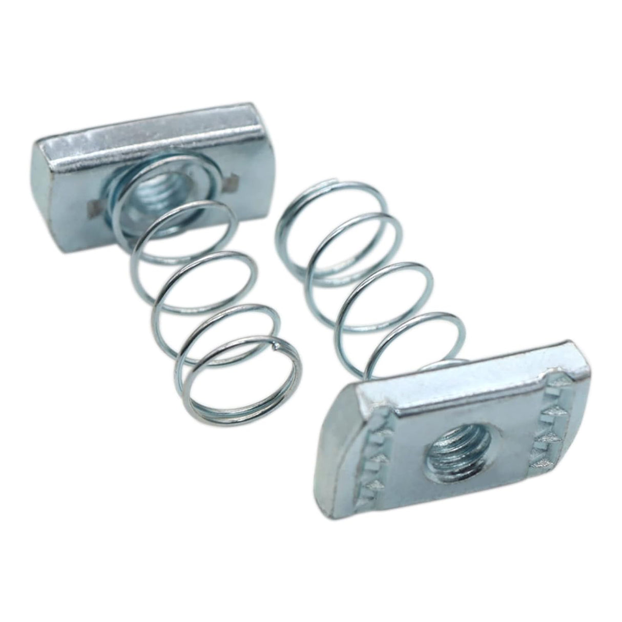 (100) Strut Channel Nuts, 3/8-16 Spring Channel Nuts with Zinc Electroplate Finish, Long Spring Nuts Great for Use with Strut Channel (100 Pack)