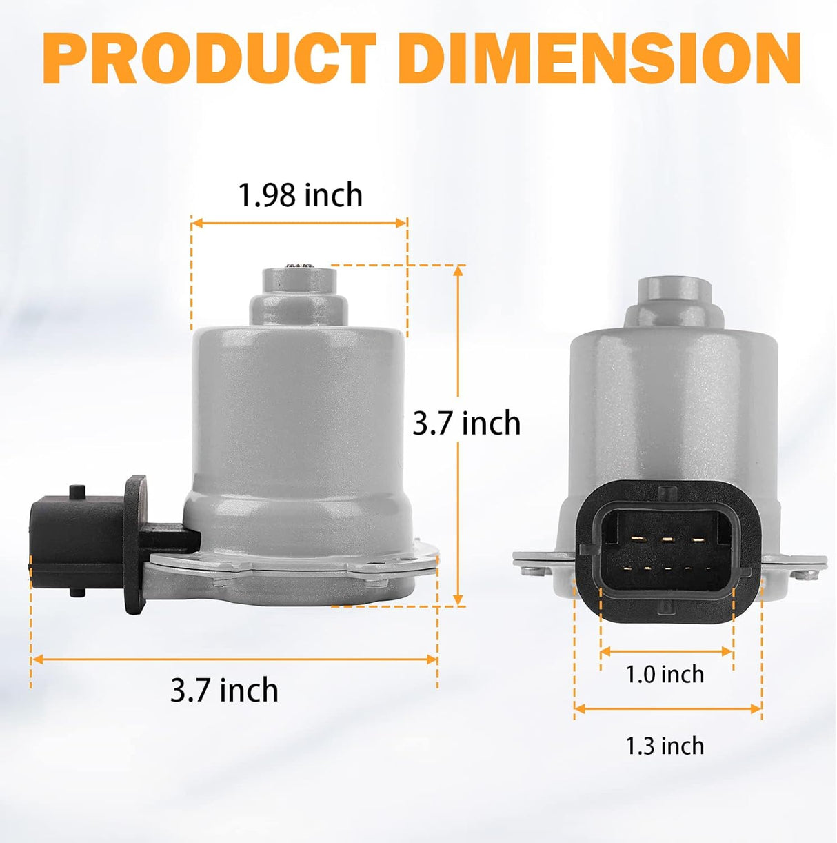 2PCS AE8Z-7C604-A Automatic Transmission Clutch Actuator A and B for 2012-2017 Ford Focus SE SEL, 11 12 13 14 15 16 17 Ford Fiesta Trans Clutch Actuator Replaces Ford AE8Z7C604A, AE8Z7C604