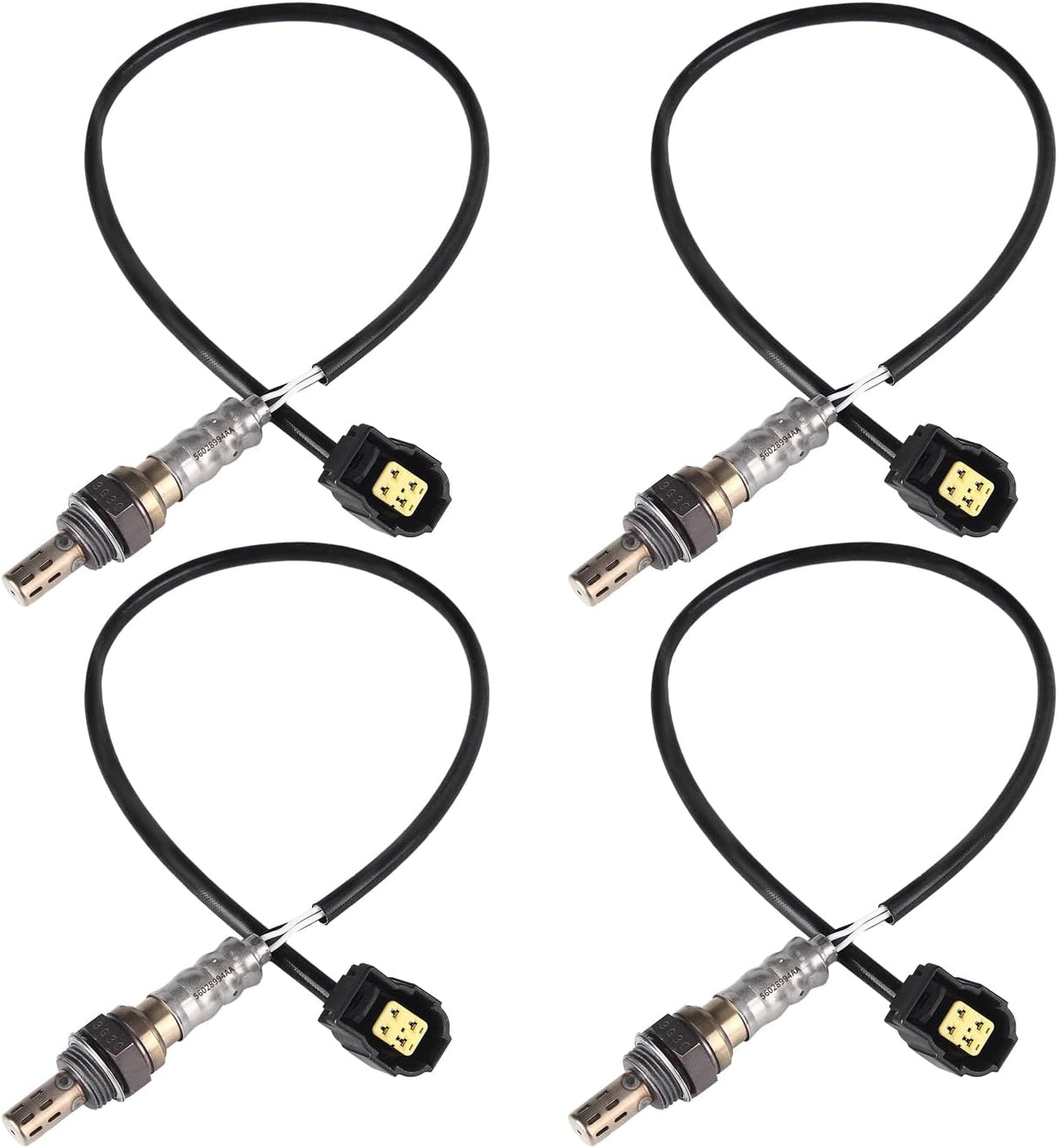 Oxygen O2 Sensor Upstream Downstream for Chry 300, for Dodge Challenger Charger Dakota Durango Grand Caravan Journey Neon Nitro, for Jeep Commander Grand Cherokee Wrangler JK 56028994AA, 56028994AB