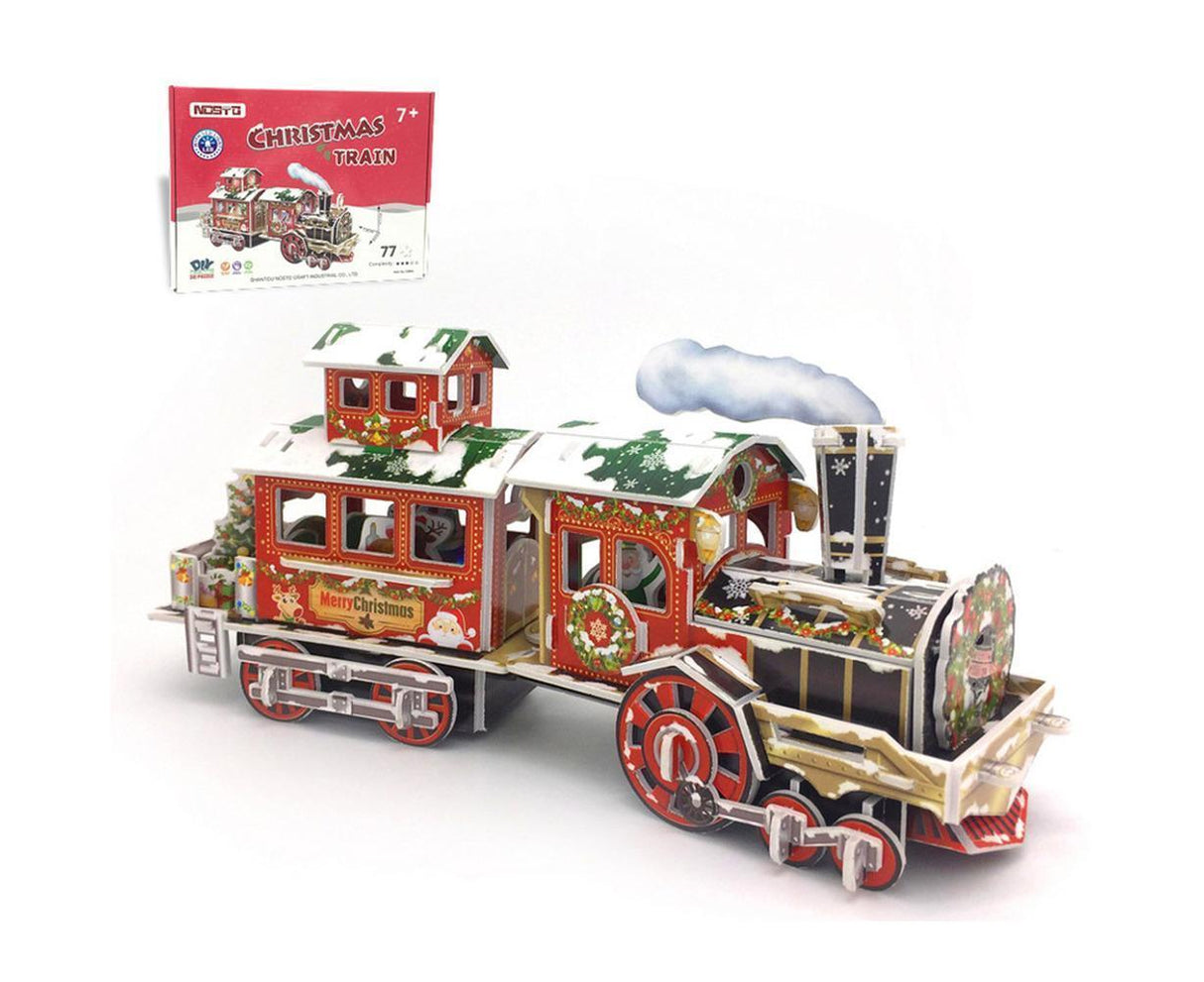 3D Christmas Train Jigsaw Puzzles Jigsaw Express for Christmas Birthday and Valentine Gift