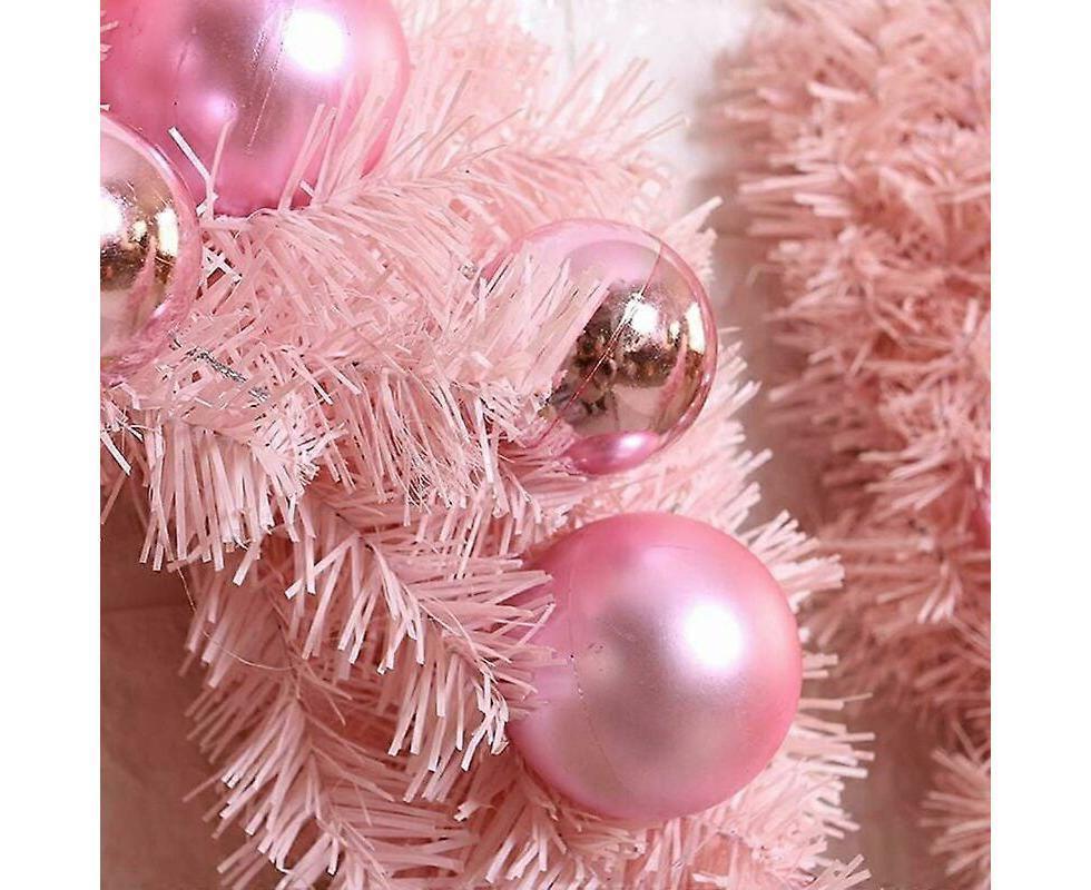 Christmas Wreath Door Wreath Wall Wreath 30CM Artificial Christmas Door Wreath Christmas Wreath with Christmas Balls Artificial Wreath Christmas Decor