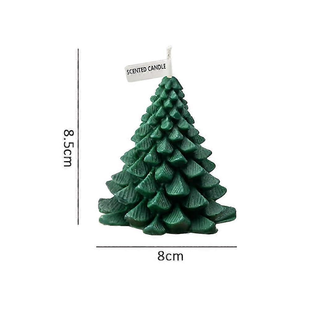 Christmas Candles Christmas Tree Candles Gifts for Christmas Decoration Home Decoration Party Bedroom Decoration