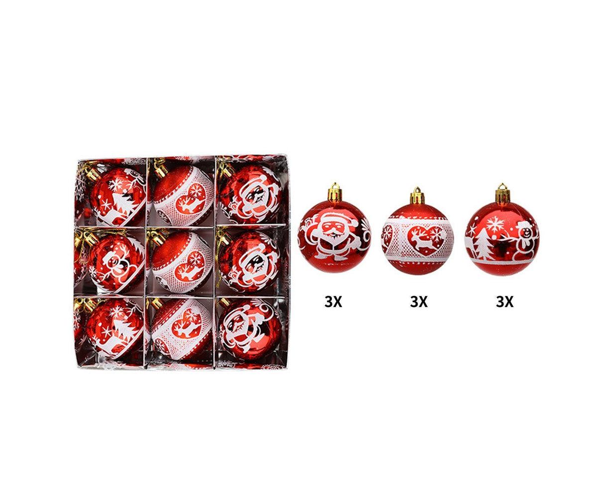 Christmas Ball Pendant for Christmas-Red