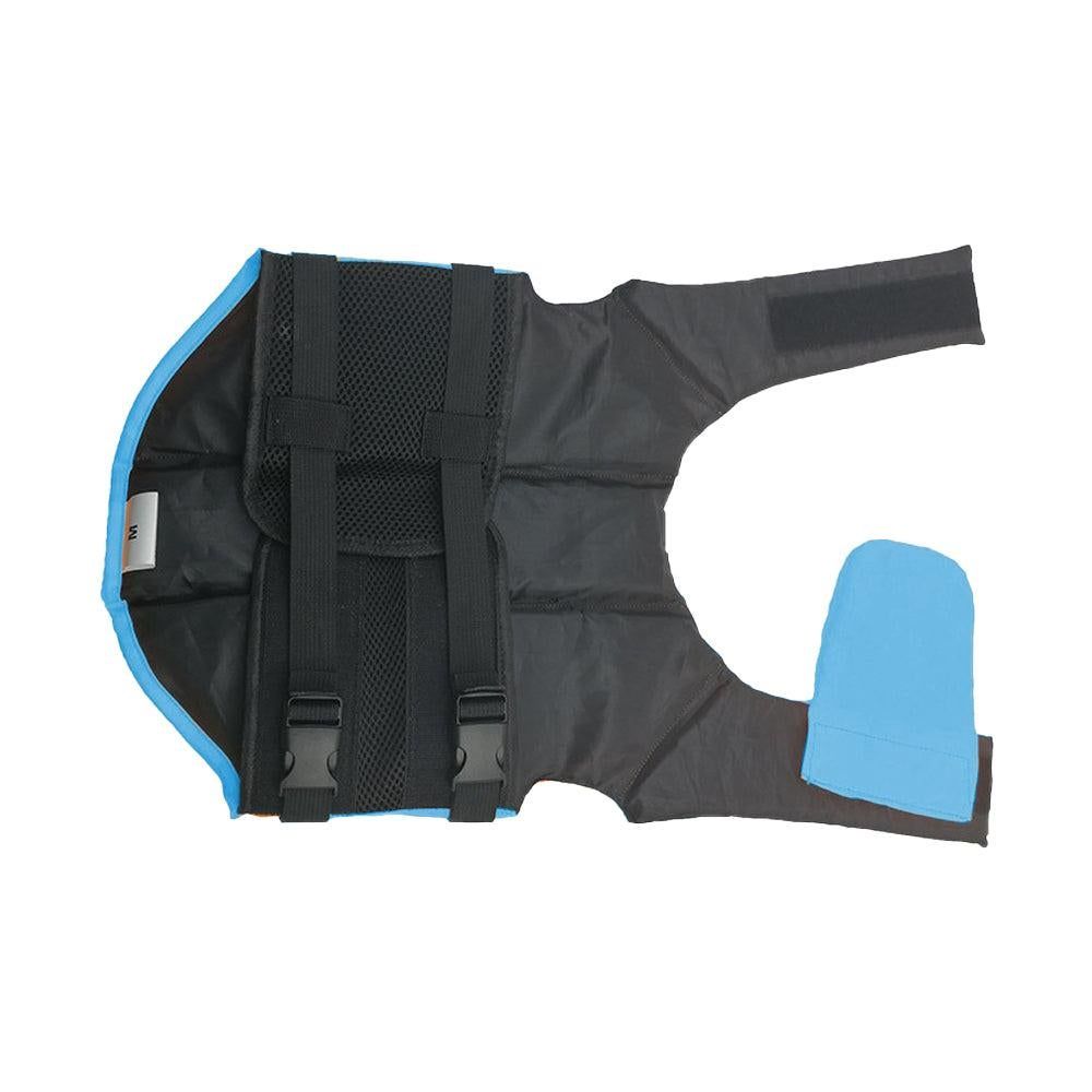 Dog Life Jacket Wings Pet Life Vest Adjustable Dog Flotation Swim Vest Blue - XL