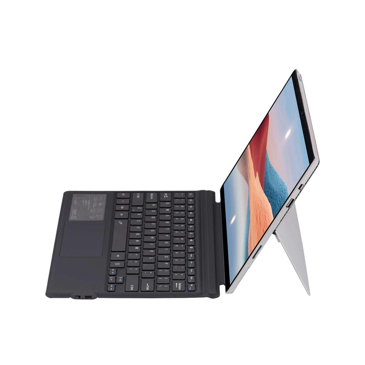 Bluetooth Tablet Keyboard with Touchpad for Surface Pro 5 Pro 6 Pro 7 Pro 7 Plus 12.3 Inch Black
