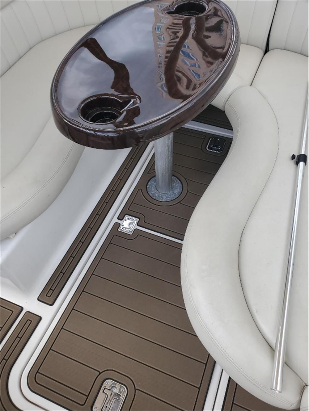 1999-2005 Four Winns 268 Vista Swim Platform Cockpit Boat EVA Foam Faux Teak Floor Pad Mat SeaDek MarineMat Gatorstep Style Self Adhesive